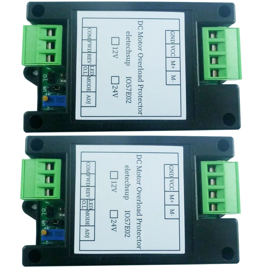 2pcs 12V 24V 10-30A גבוה עומס חשמל Overcurrent לקצר מגן מודול IO57E02 IO58F02 עבור מנוע LED