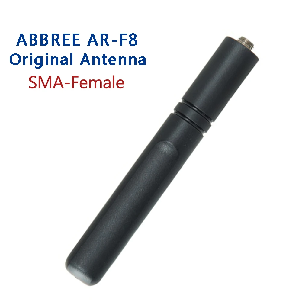 ABBREE AR-F8 הנשי המקורי אנטנה AR-F8 UV-5R UV-82 BF-888S מכשיר קשר רדיו דו-כיוונית