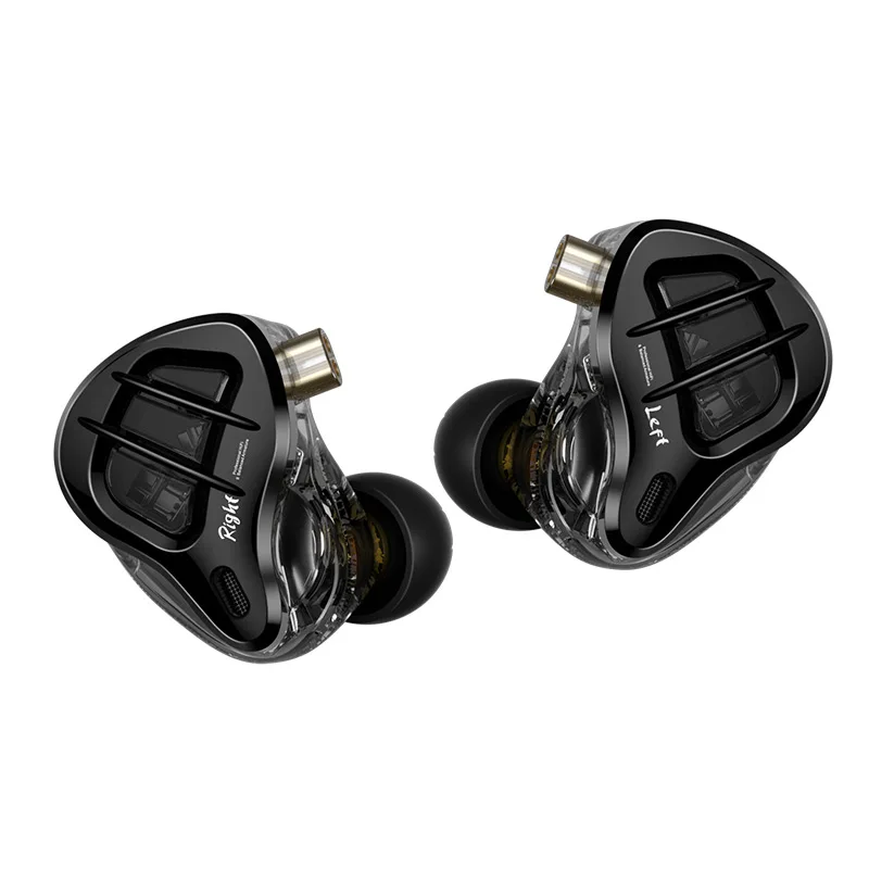 KZ זר HiFi Wired אוזניות באוזן אוזניות מוניטור טכנולוגיה היברידית 7BA+1DD IEM אוזניות עם מיקרופון בס הטלפון אוזניות