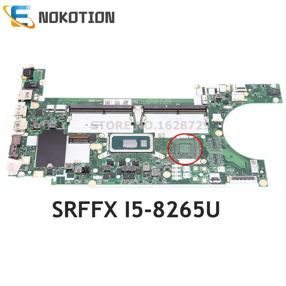 NOKOTION FL490 FL590 NM-B931 02DM284 הראשי לוח Lenovo ThinkPad L490 L590 מחשב נייד לוח אם SRFFX I5-8265U CPU DDR4