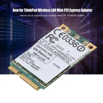 2.4 G & 5.8 G Wireless 300M Mini-PCI-E Dual Band כרטיס רשת עבור Lenovo/IBM T60/T61 42T0825