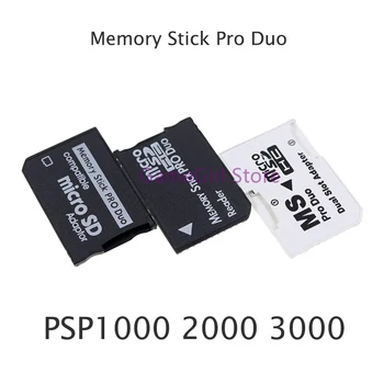 20pcs עבור Sony PSP 1000 2000 3000 מקל זיכרון MS Pro Duo מיקרו SD מתאם ממיר