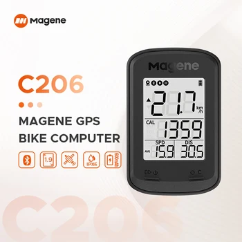MAGENE C206 C206-Pro אופניים Mtb המחשב GPS עמיד למים אלחוטית מד מהירות רכיבה על אופניים אופני כביש דיגיטלי סטופר אביזרים